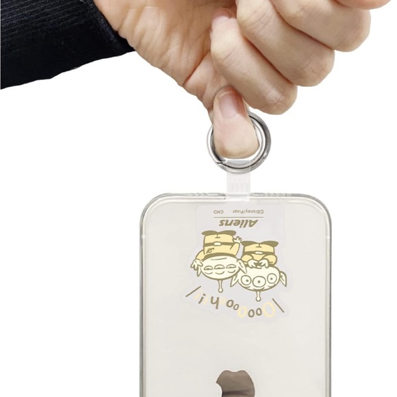 BNIB Japan Disney Toy Story Little Green Man Alien Phone multiRing Attachment - Picture 5 of 11